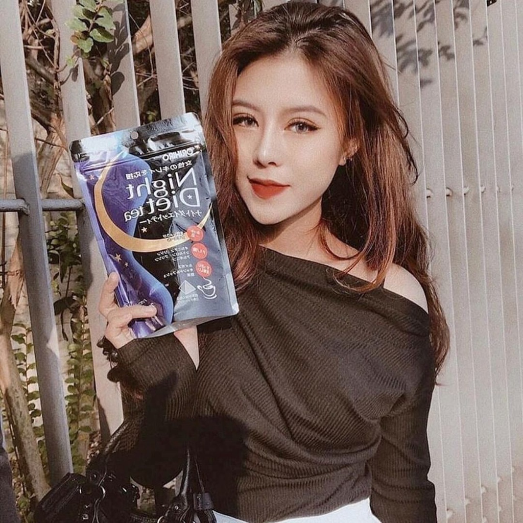 [MADE IN JAPAN] Trà hỗ trợ giảm cân ban đêm Orihiro Night Diet Tea nội địa Nhật