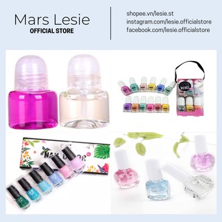 Sơn Dưỡng Bóng Sơn Màu Mini 4ml - LESIE STORE