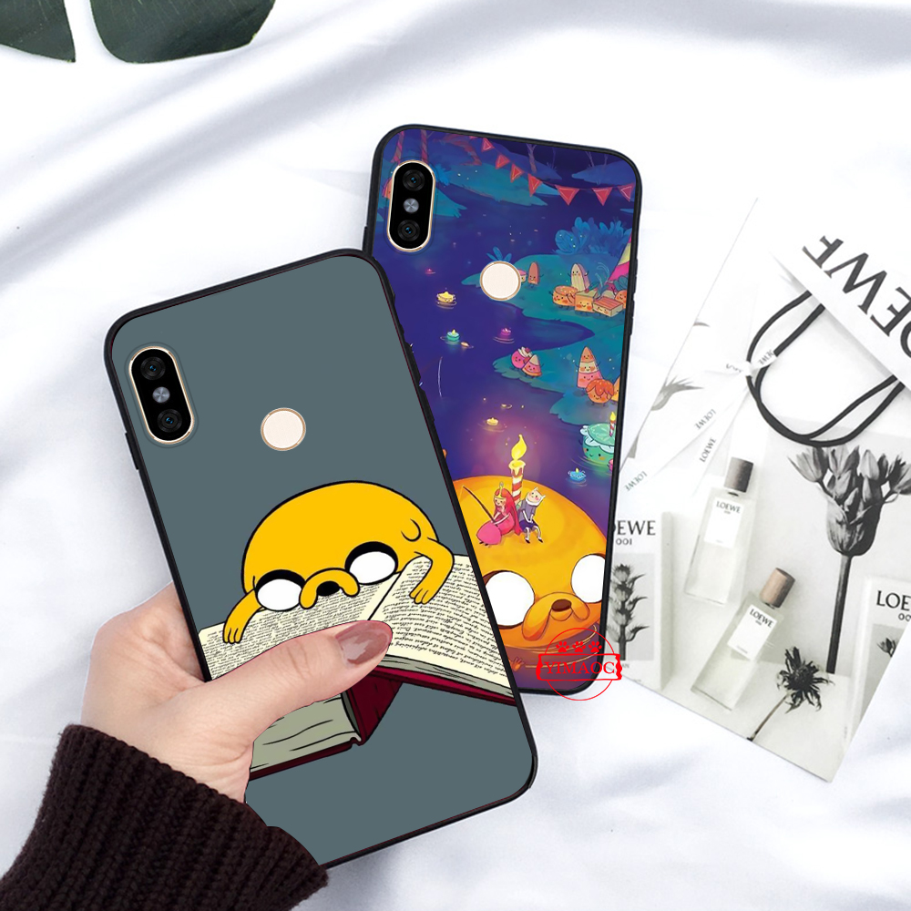 Ốp Lưng Mềm In Hình Hoạt Hình Adventure Time Cho Xiaomi Mi 11i 11 Ultra Poco F3 Redmi K40 Note 9 10 Pro Max 7c