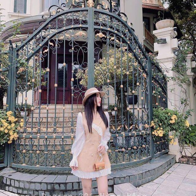ĐẦM CỔ VÉT TIỂU THƯ(còn đen Và nude)