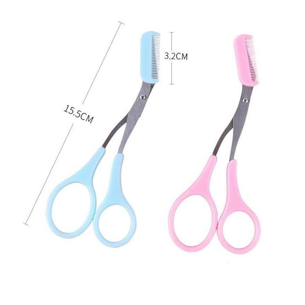 Bộ Kéo Lược Tỉa Lông Mày Bằng Thép Không Gỉ SOFTNESS