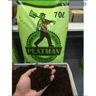 Đất hữu cơ PEATMAN ( PEAT MOSS) chuyên dùng ươm hạt giống túi 1kg tách lẻ ( túi zip)