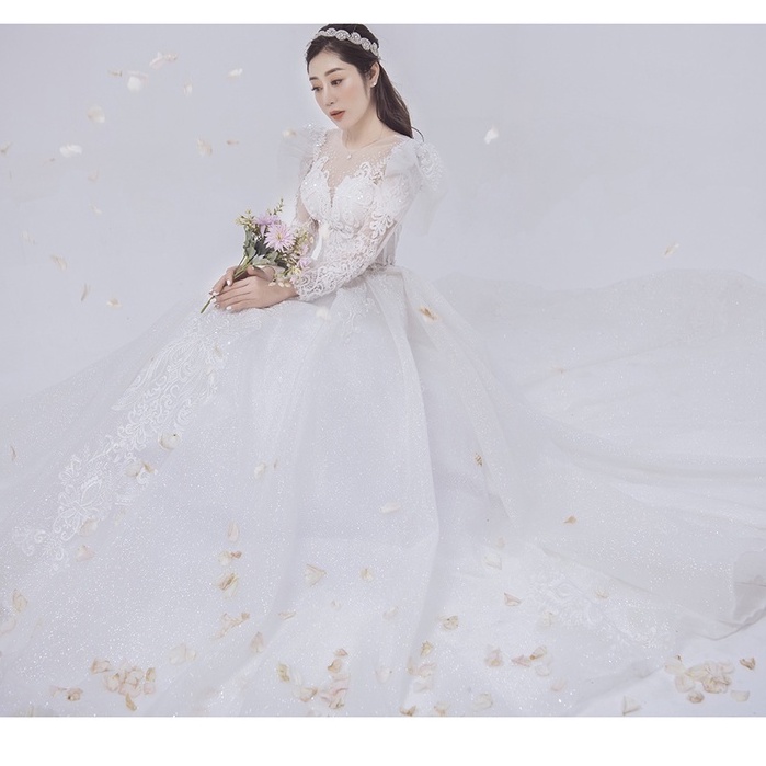 Váy cưới thiết kế Akina Luxury AC11