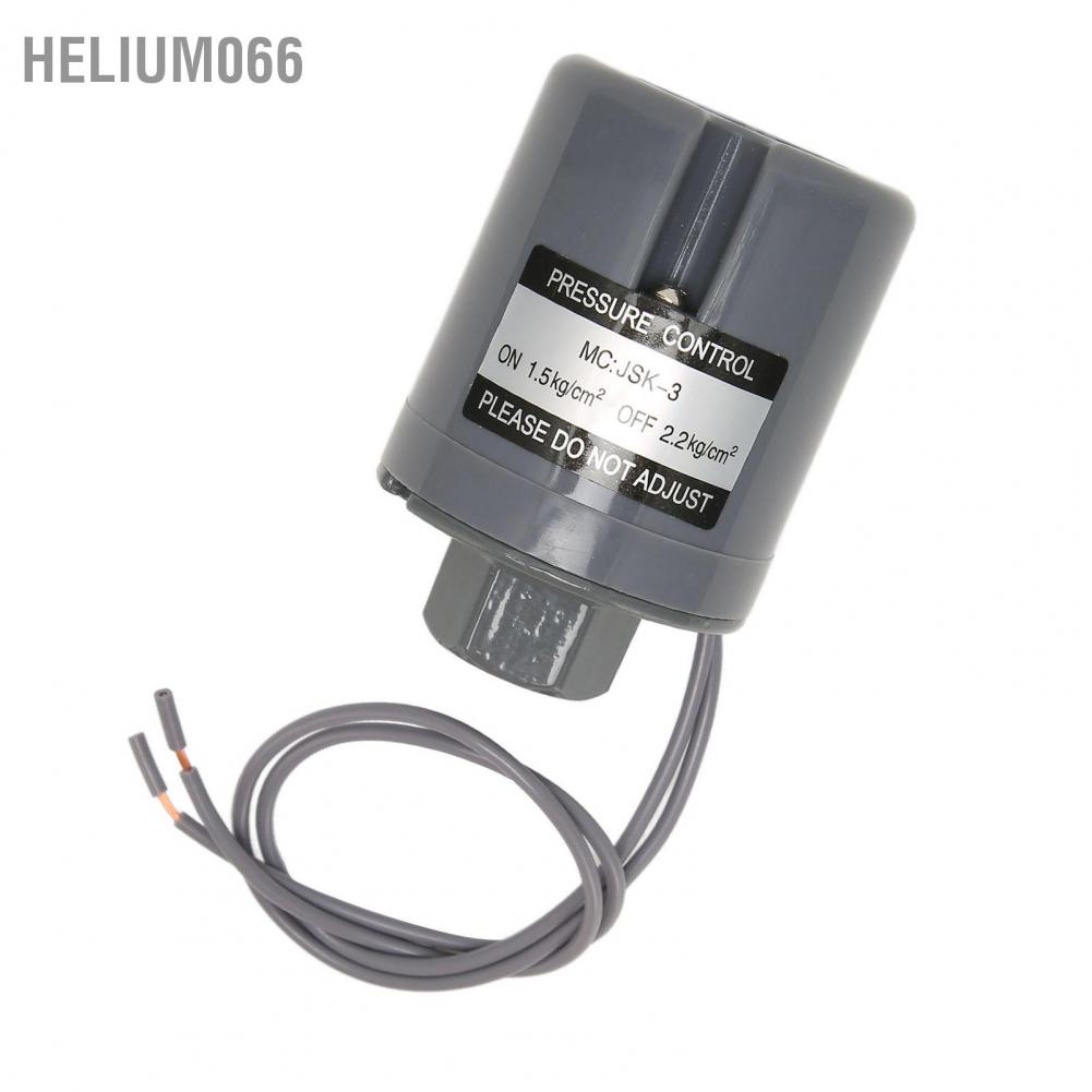 Helium066 Water Pressure Controller Zinc Alloy Booster Pump Switch for Threaded Elbow Tube