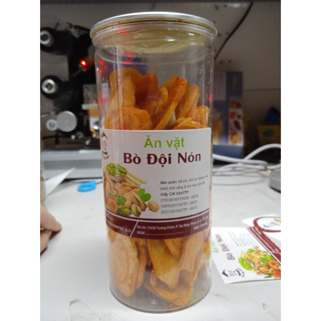 150g Cà rốt sấy giòn siêu ngon loại 1- Thương hiệu BÒ ĐỘI NÓN