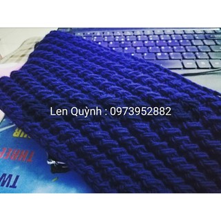 Khăn len đan tay