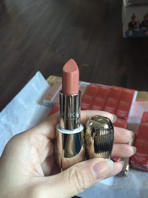 Son Kiko Sparkling Holiday Creamy Lipstick xách tay Đức