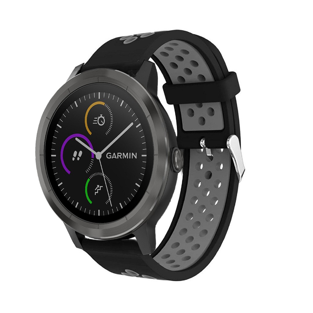 Dây đeo silicon mềm dành cho đồng hồ thông minh Garmin Vivoactive 3