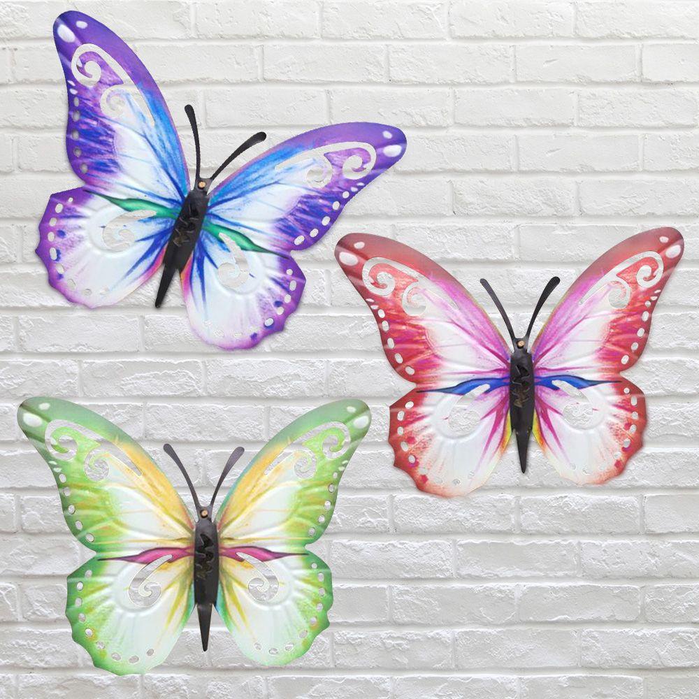 Bươm Bướm Bằng Kim Loại Dùng Trang Trí Sân Vườn / Trong Nhà / Ngoài Trời