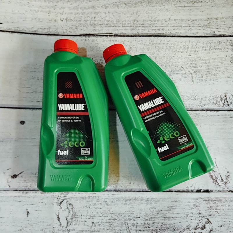 Dầu nhớt - dầu nhờn Yamalube 4T Eco fuel MA 10w40 dành cho xe Sirius Jupiter Exciter 0,8ml 1lít