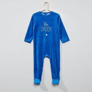 Bộ sleepsuit nỉ nhung body cho bé