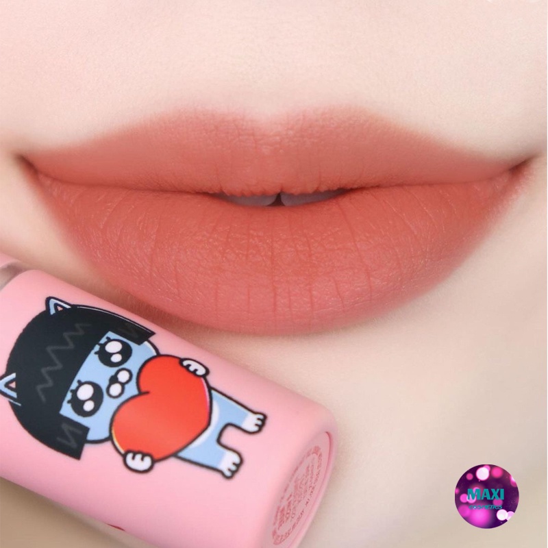 Son MAC KaKao Friends Chính Hãng, Phiên Bản Giới Hạn 2021 Vỏ Hồng Emotion Độc Đáo