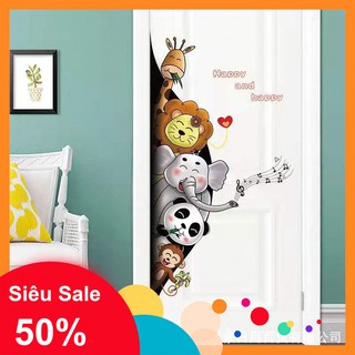 Hàng công ty-Decal trang trí hình thú ngộ nghĩnh-SK-9360-Giá Tốt mỗi ngàyChất lượng đảm bảo