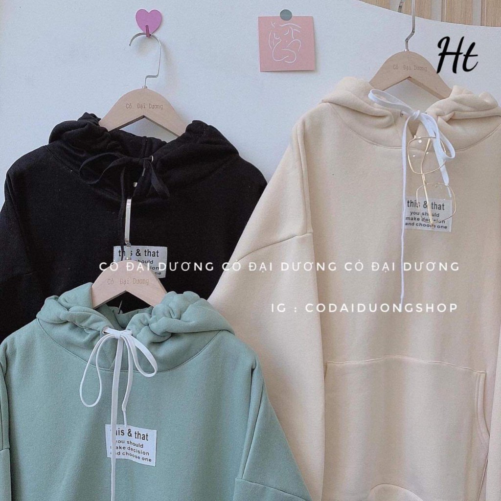 Áo hoodie in 5d This That HTH1120