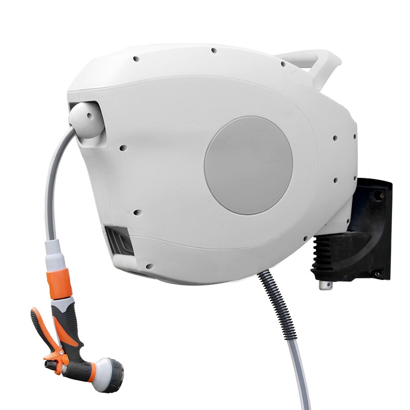 Vòi tưới cây, vòi rửa xe Lionking 15 MÉT. Rulo cuộn ống tự động