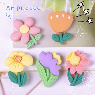 Charm cành hoa dễ thương B31/ Nguyên liệu làm phụ kiện handmade / resin