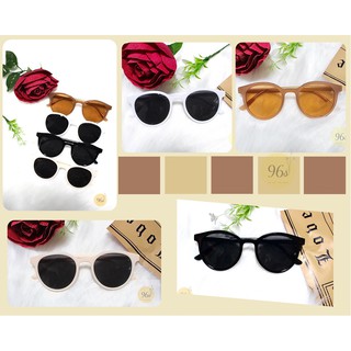Kính mát nữ gọng tròn ulzzang
