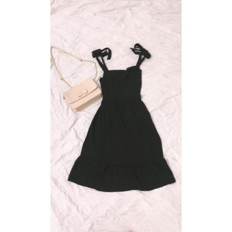 Đầm cột nơ ở vai, mẫu Hot 2021 | BigBuy360 - bigbuy360.vn