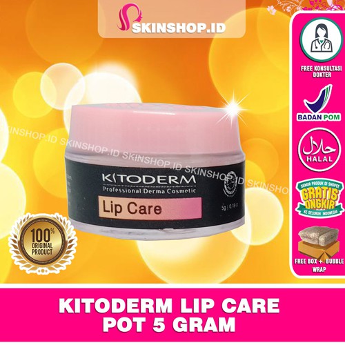 (hàng Mới Về) Son Dưỡng Môi Kitoderm 5gr Chính Hãng Bpom