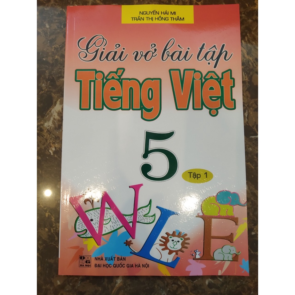 Sách - Giải Vở Bài Tập Tiếng Việt 5 - Tập 1