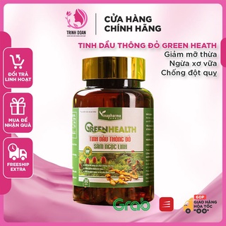 [Chính Hãng 100%] Green Health Tinh Dầu Thông Đỏ Sâm Ngọc Linh