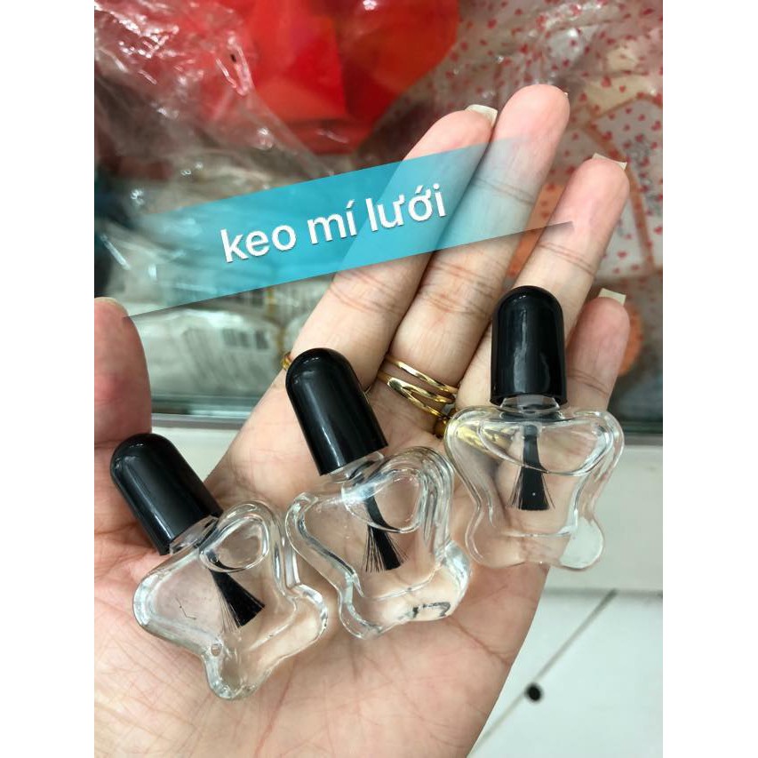 Kích mí, dán mí lưới ren sẵn keo , không lộ, siêu tàng hình