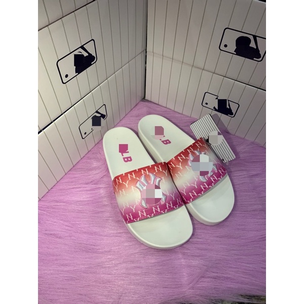 Dép 𝐌𝐋𝐁 UNISEX màu Hồng Ngọt New 100%  ❤️ Có video + Ảnh thật + Tặng hộp ❤️ mẫu dép thể thao, thiết kế cá tính