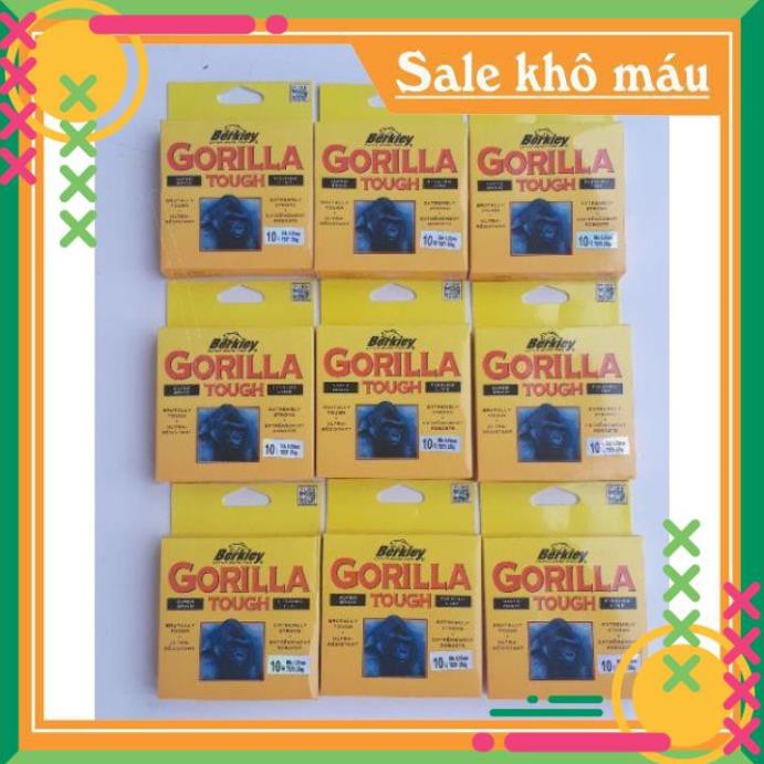 [SALE]  [Xả Kho Lấy Vốn] Cước Câu Cá Cước Khỉ GORRILLA Màu Xanh 100m Siêu Bền