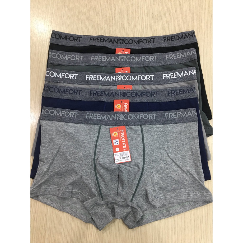 Quần boxer nam ( sịp đùi ) FREEMAN 6516