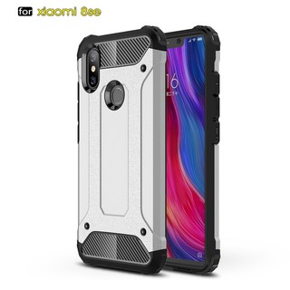 2-layer TPU + PC phone case comprehensive protection for Xiaomi Mi 8 SE