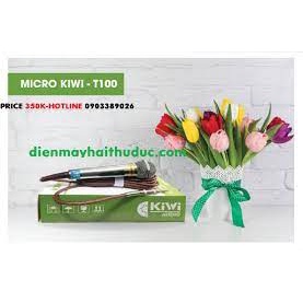 Micro có dây Kiwi T100 - Hàng chính hãng