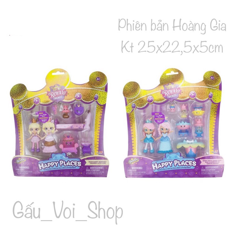 Shopkins Hoàng Gia- Công chúa Thỏ Bunny cùng phụ kiện siêu đẹp