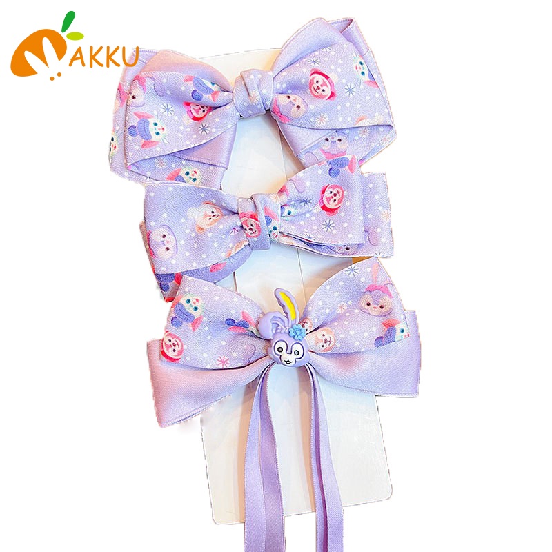 Kẹp Tóc Hình Nơ Hoạt Hình Xinh Xắn Cho Bé Gái Aku