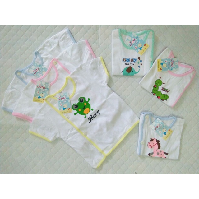 Combo 10 áo cộc sơ sinh cho bé ( sỉ)