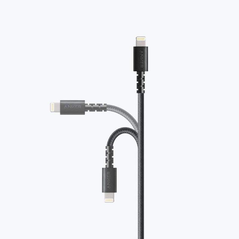 Cáp lightning iPhone chính hãng Anker Powerline Select+ dài 0.9m A8012 có MFI siêu bền