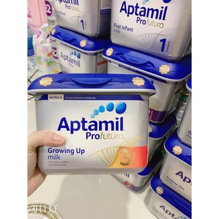 Sữa Aptamil bạc Anh số 1-2-3 800g cho bé.