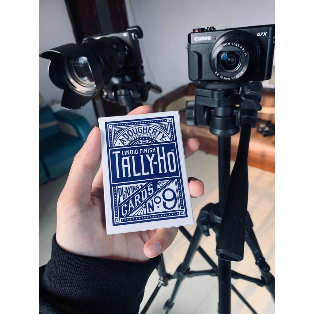 Bộ bài tây ảo thuật - Tally Ho Playing Cards 2 Màu hàng USA kèm hướng dẫn