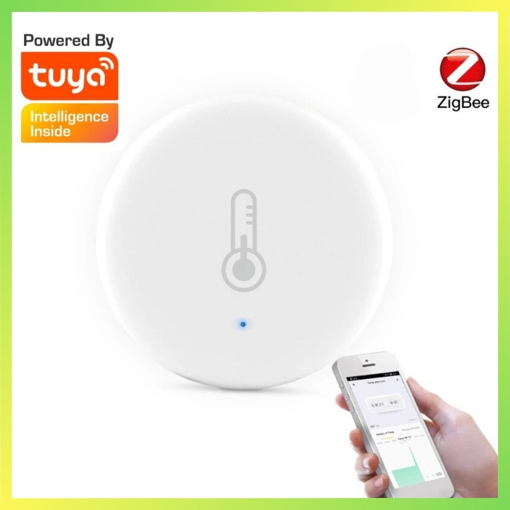 Cảm biến nhiệt độ, độ ẩm TUYA Zigbee Smart life