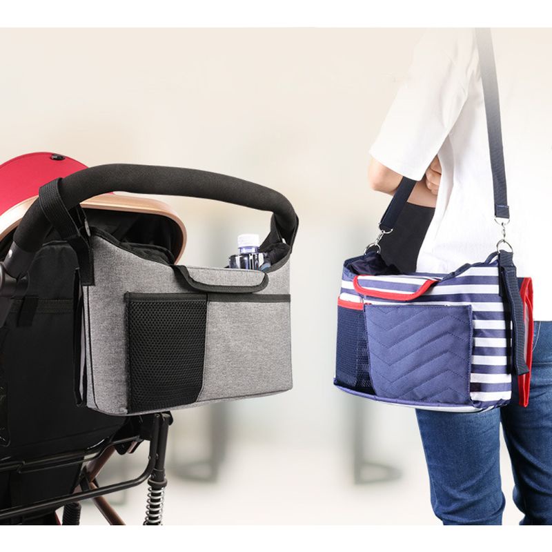 Túi Đựng Tã Lót Cỡ Lớn Gắn Xe Đẩy Em Bé Tiện Dụng