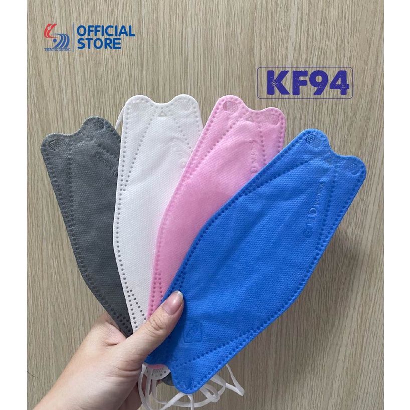 Khẩu trang y tế 4D Gold Mask  - Hộp 10 cái