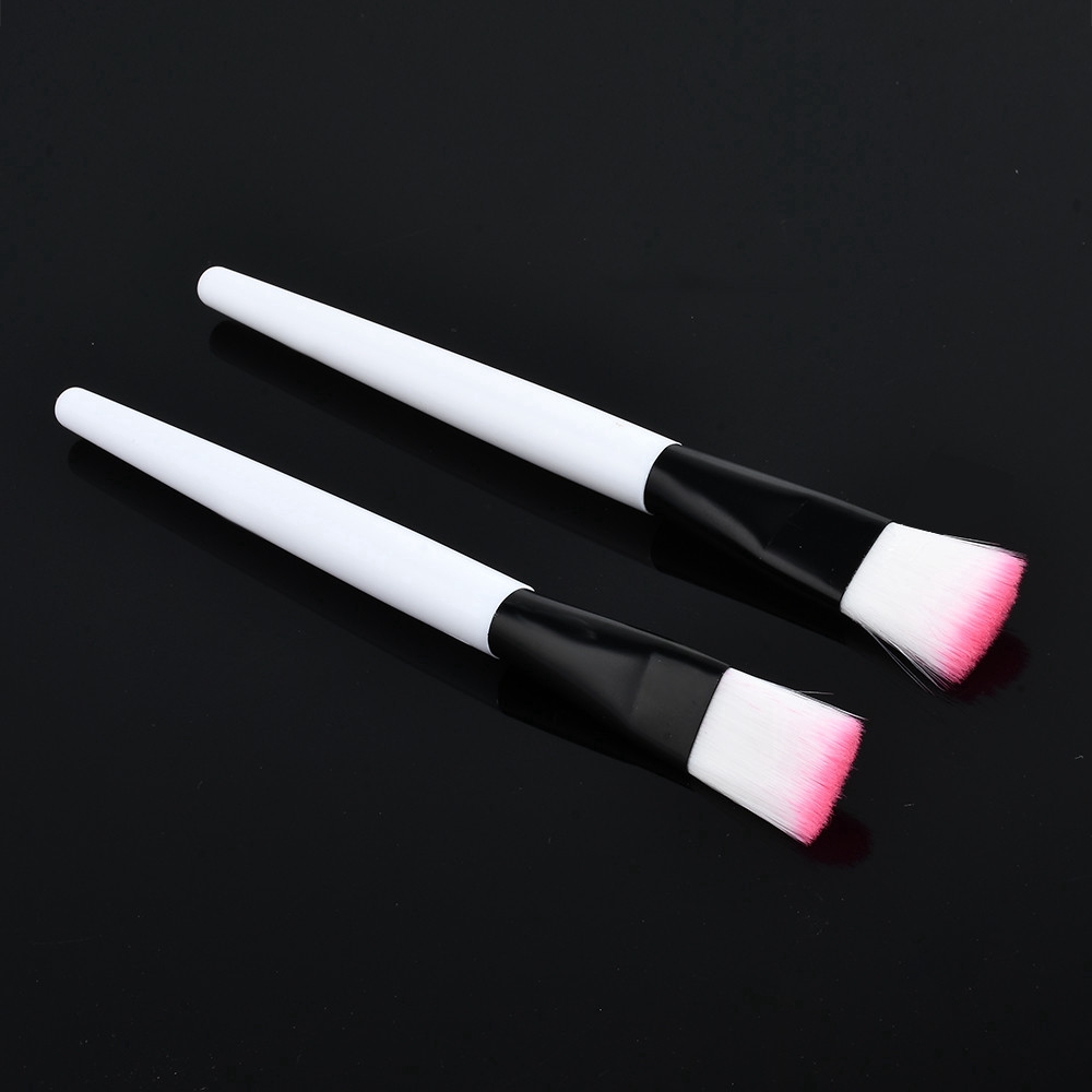 Set 2 cây cọ silicon mềm mại để khuấy và quét mặt nạ tiện dụng