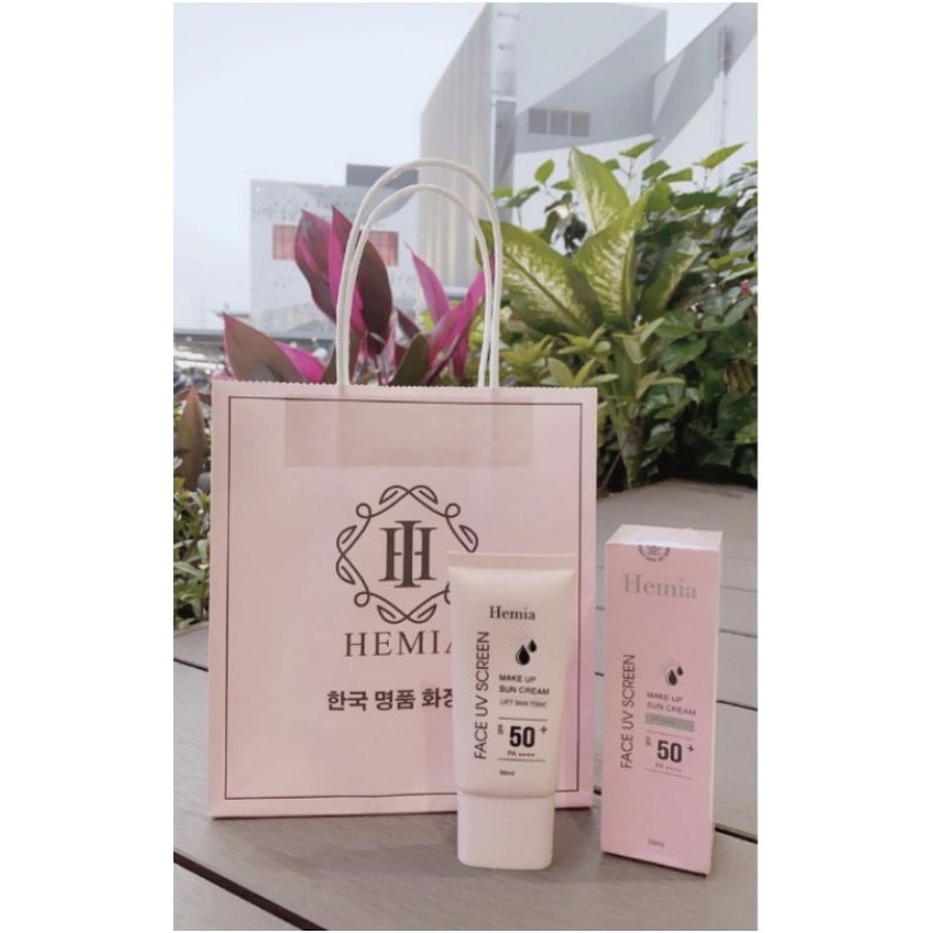[ CHÍNH HÃNG] Kem Chống Nắng Hemia - Trắng Da - Nâng Tone Hàn Quốc | BigBuy360 - bigbuy360.vn