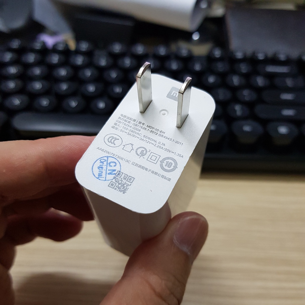 Sạc nhanh xiaomi 27W Quick Charge 3.0, Redmi Note 7/ 7Pro - Redmi K20/ K20 Pro - Pocophone