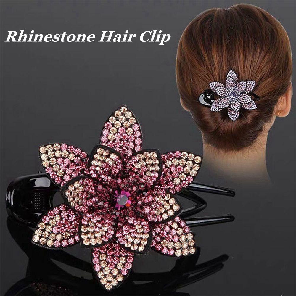 Kẹp Tóc Hình Cánh Chim Bồ Câu Đính Đá Nhiều Màu Sắc Dành Cho Nữ