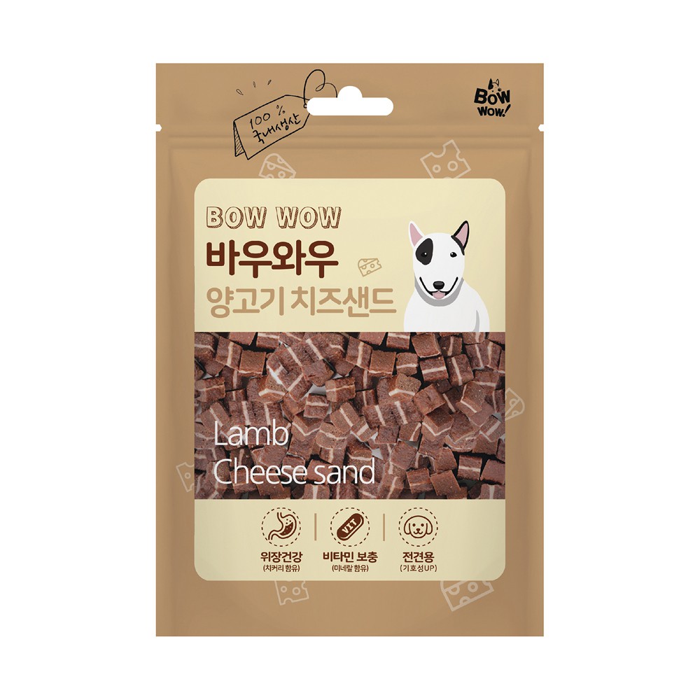 [100gr] Phô mai viên Bowwow Hàn Quốc cho chó - Phô mai viên cho mèo - Phô mai viên chó mèo đều ăn được
