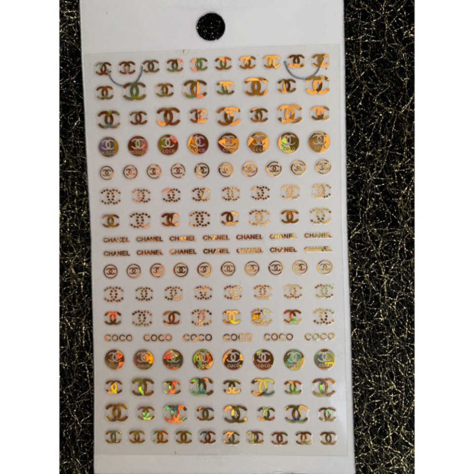 miếng dán móng tay, sticker dán móng nail