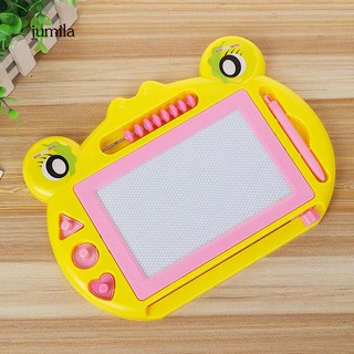 JL_Multicolor Frog Pattern Magical Drawing Writing Board for Children Kids