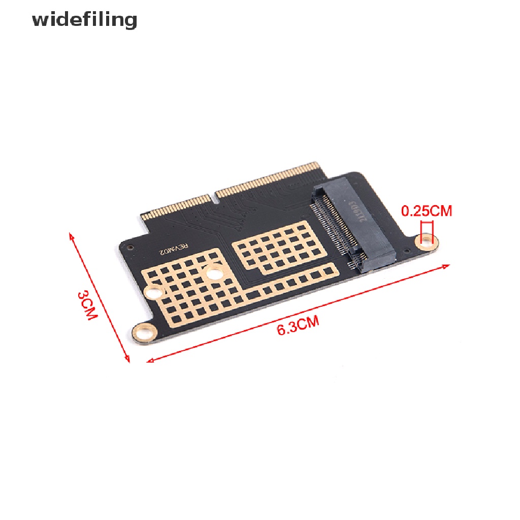 Bộ Chuyển Đổi NVMe M.2 NGFF SSD Cho 2016 2017 13 &quot;MacBook Pro A1708 Laptop A1708