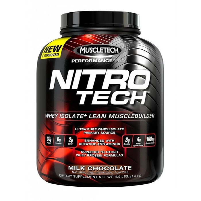 Sữa Tăng Cơ Muscletech Performance Series Nitro Tech 4 Lbs (1.8kg)