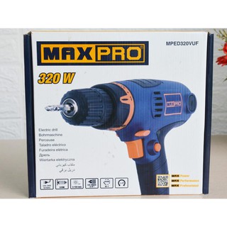 Máy khoan đầu cặp Maxpro MPED320VUF 10mm